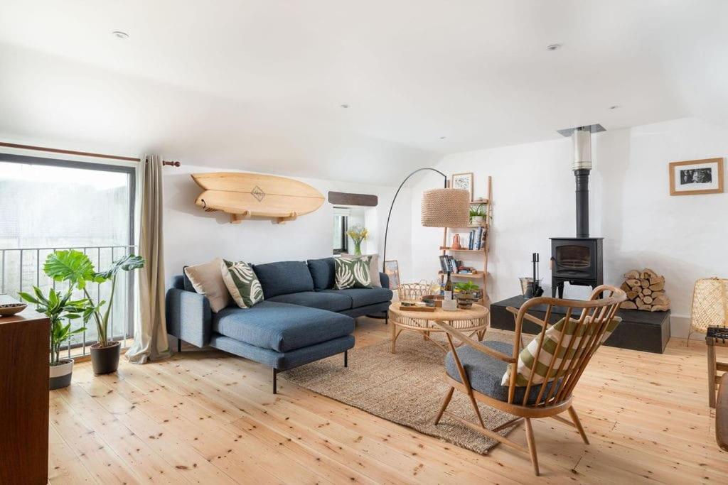 Porthcurno Barns, The Cart Lodge - Cosy Cottage, Walk To Porthcurno Beach, Pedn Vouder & Minack Theatre Penzance Buitenkant foto